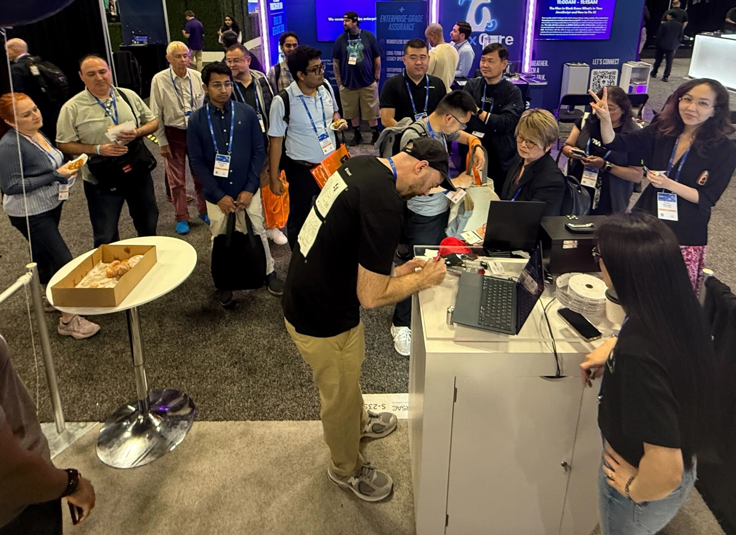 Keycard booth at RSAC 2026